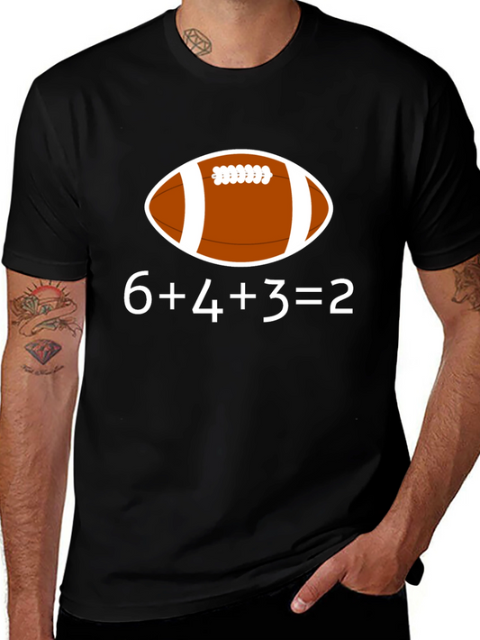 Funny Football Math T-Shirt