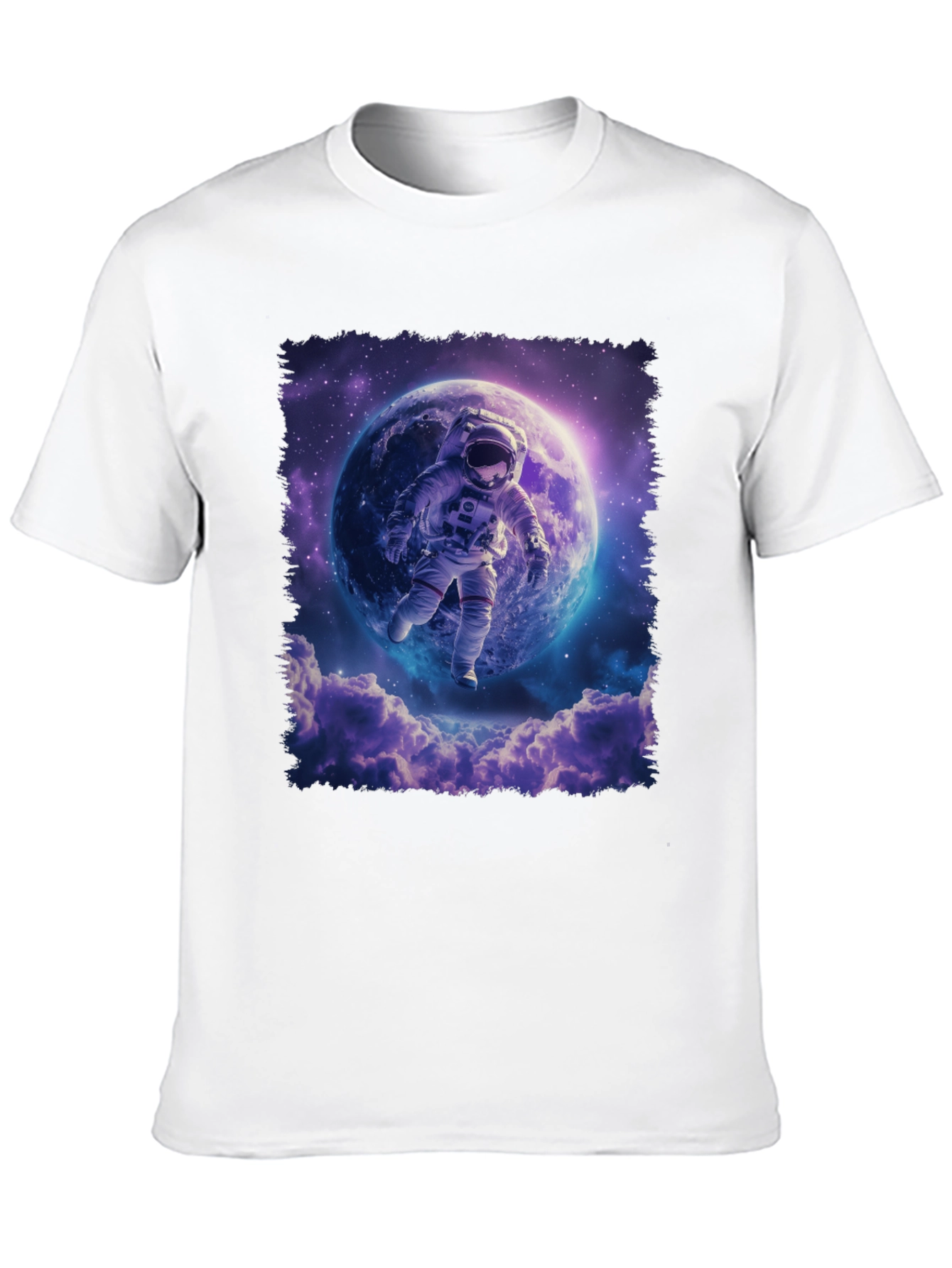 Astronaut in Space Graphic T-Shirt