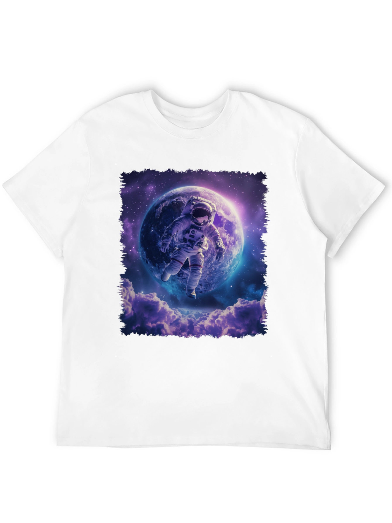 Astronaut in Space Graphic T-Shirt