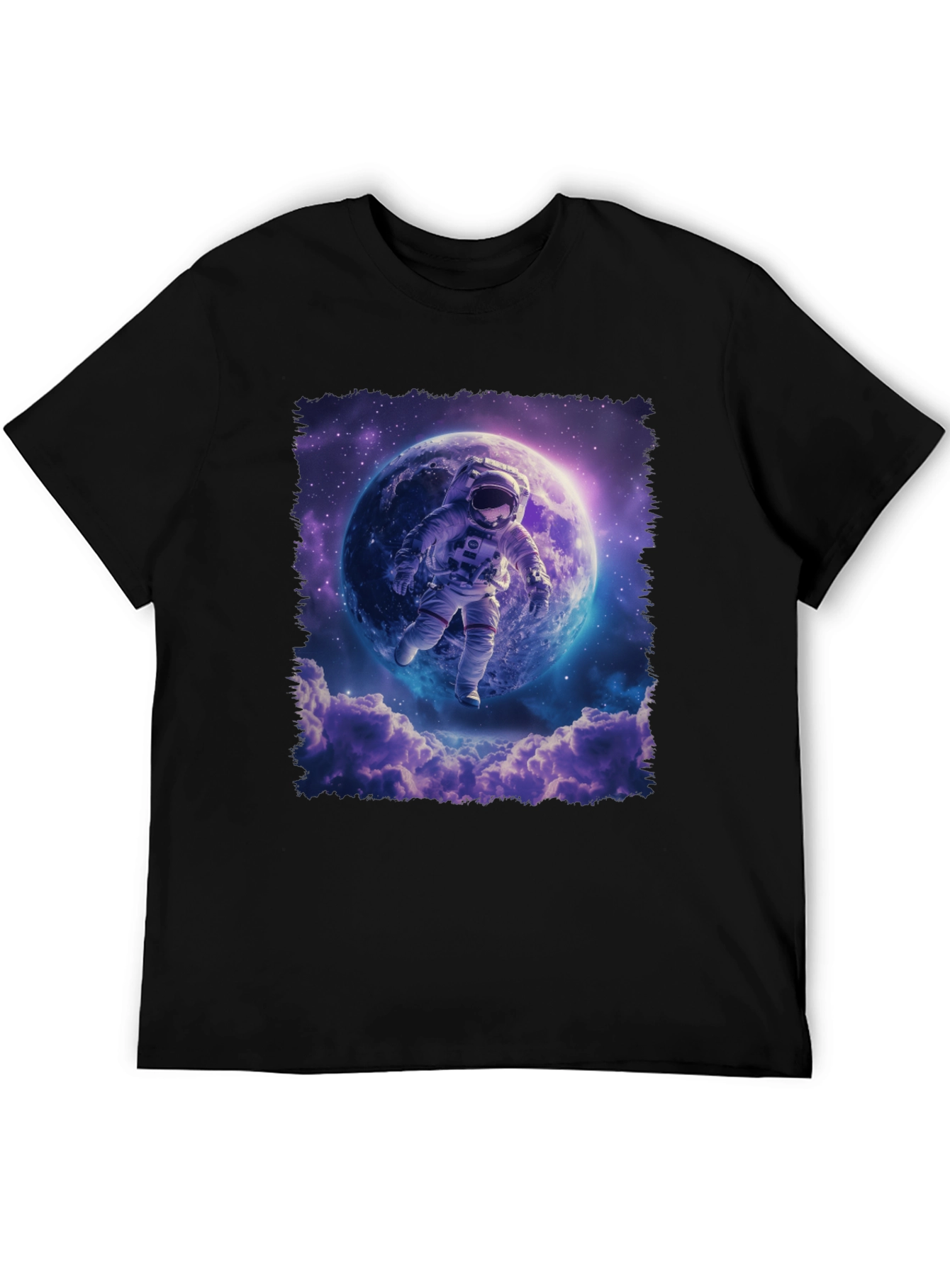 Astronaut in Space Graphic T-Shirt