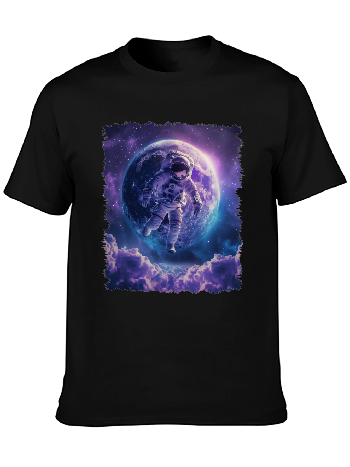 Astronaut in Space Graphic T-Shirt