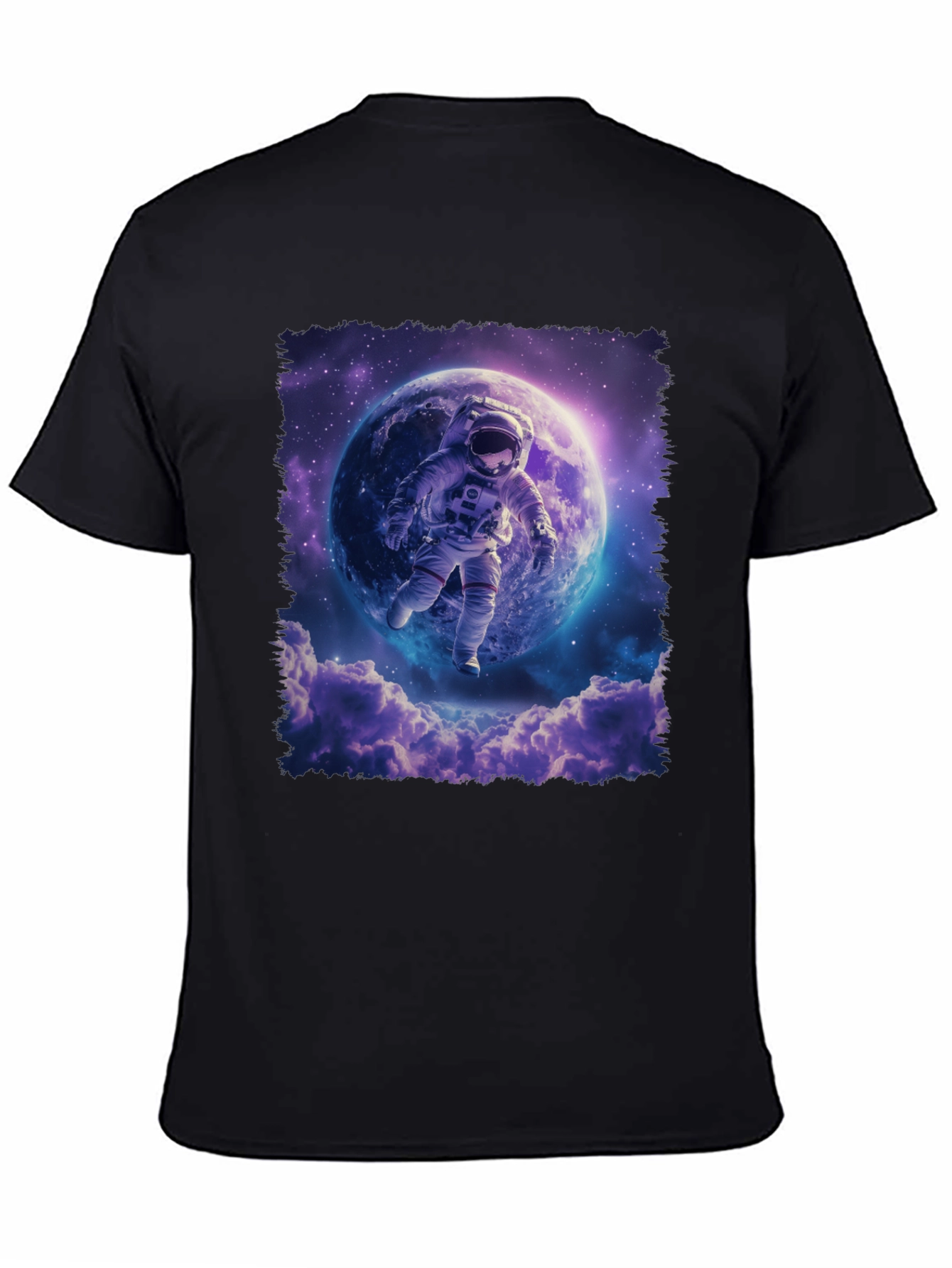 Astronaut in Space Graphic T-Shirt