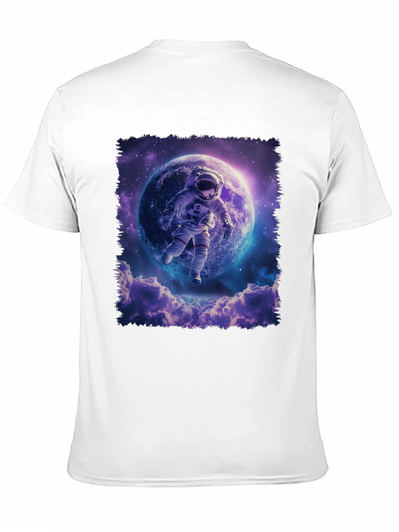 Astronaut in Space Graphic T-Shirt