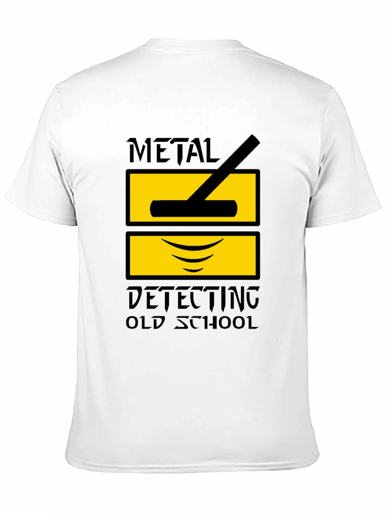 Metal Detecting Old School Graphic T-Shirt