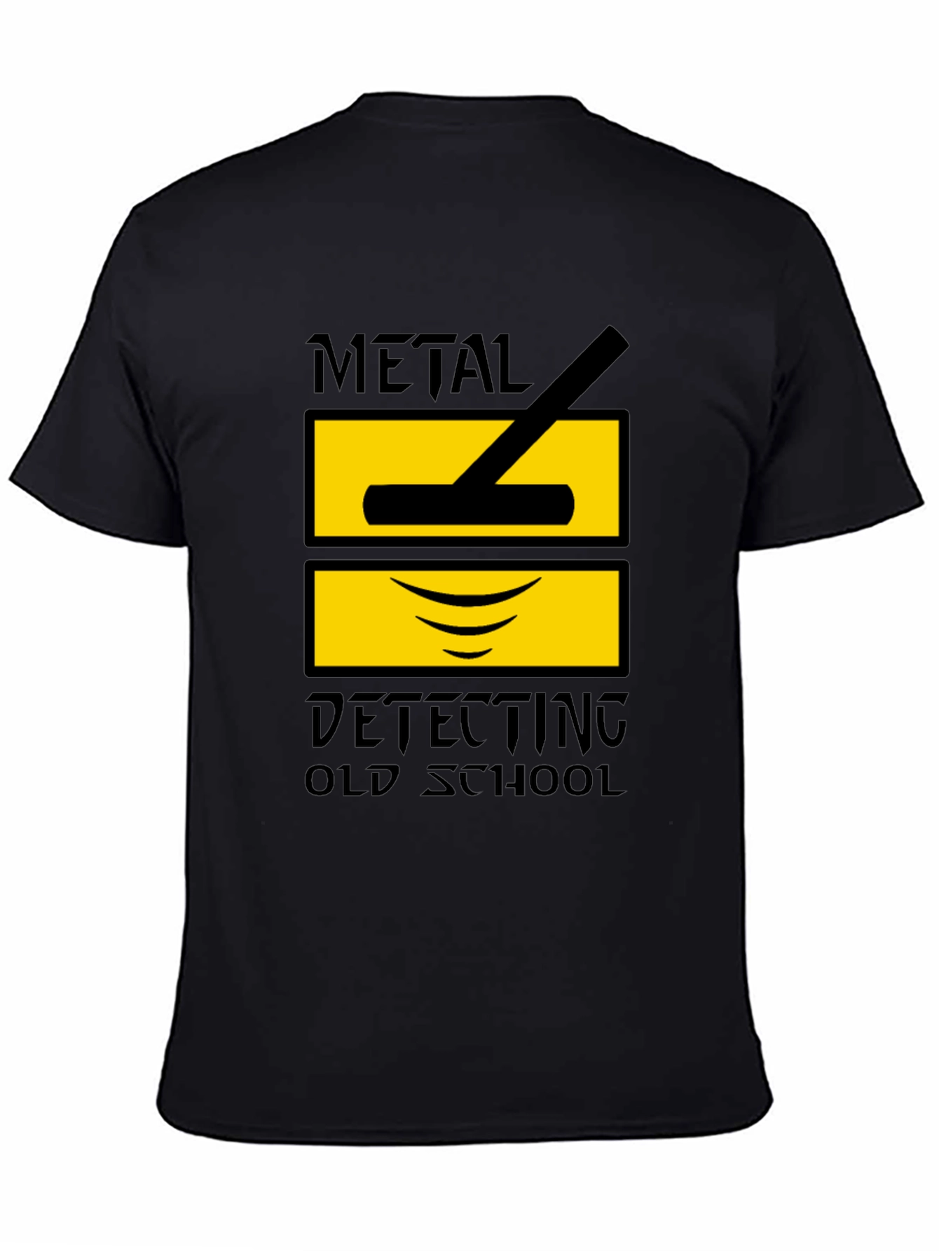 Metal Detecting Old School Graphic T-Shirt