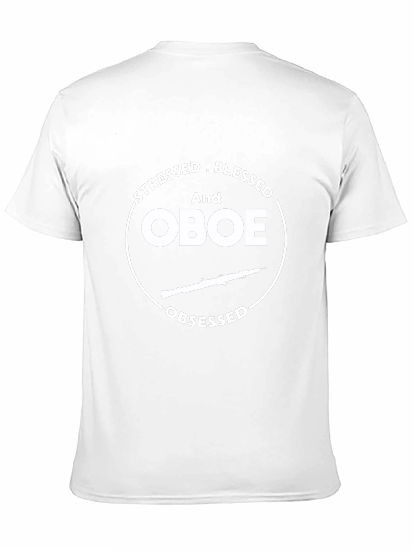 Stressed Blessed Oboe Obsessed T-Shirt