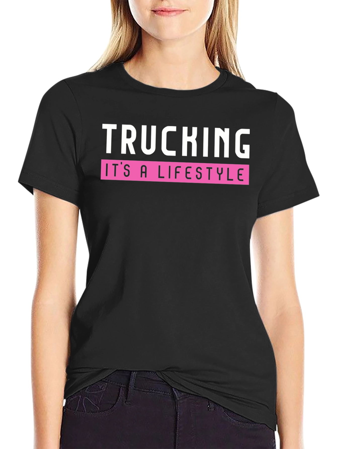 Trucking Lifestyle T-Shirt - Black