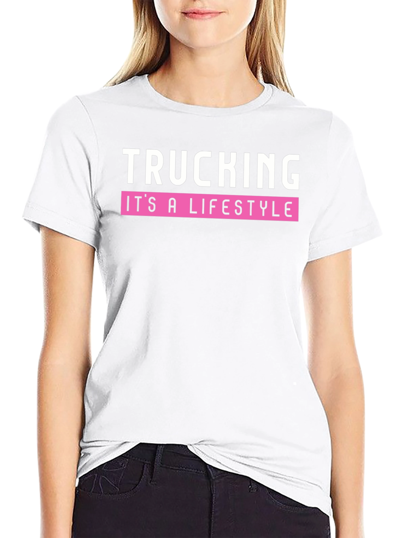 Trucking Lifestyle T-Shirt - Black