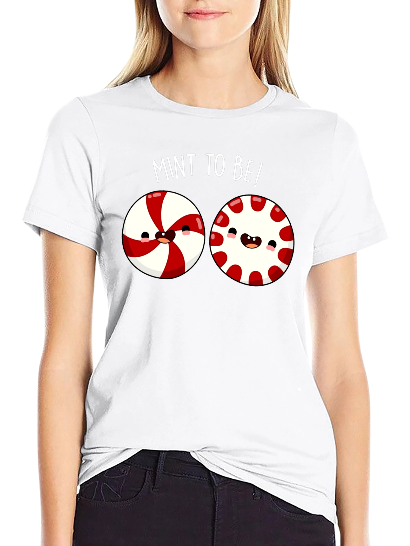 Mint to Be Graphic Tee - Candy Couple T-Shirt