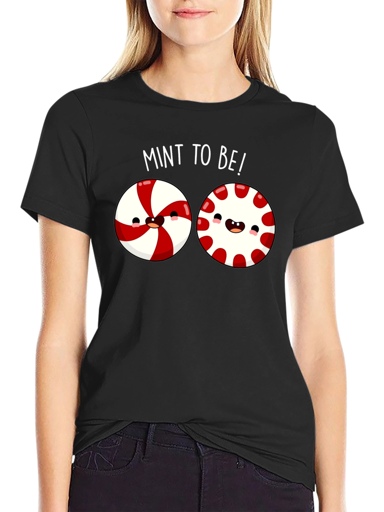 Mint to Be Graphic Tee - Candy Couple T-Shirt