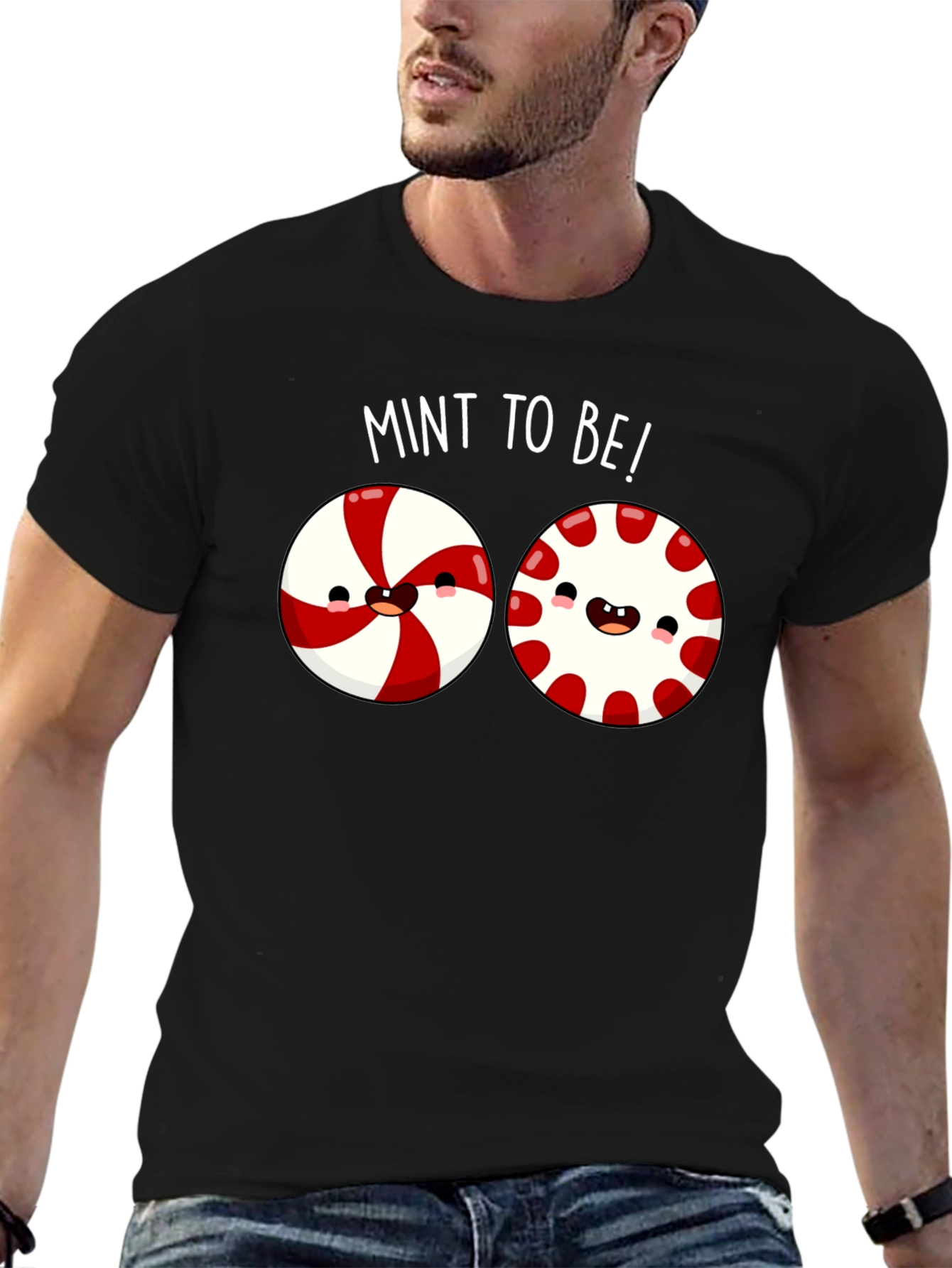 Mint to Be Graphic Tee - Candy Couple T-Shirt