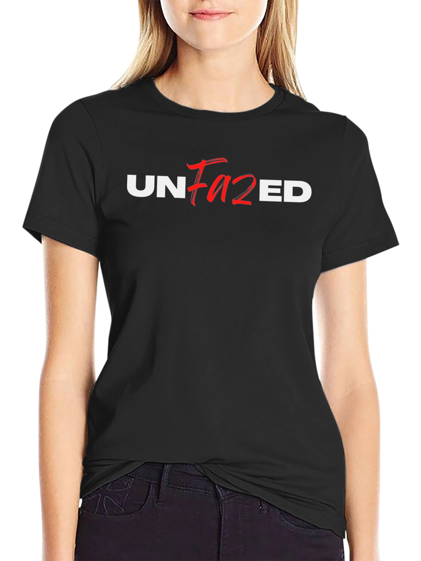 Unfazed Graphic Tee - Bold Statement Shirt