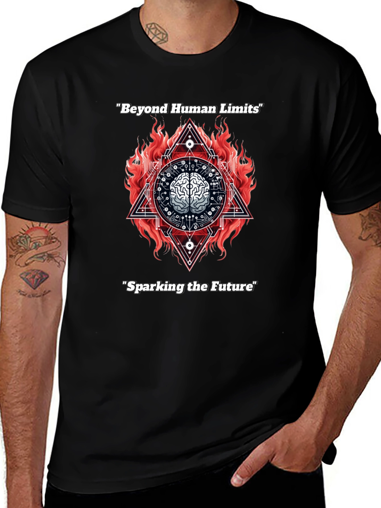 Beyond Human Limits Graphic Tee