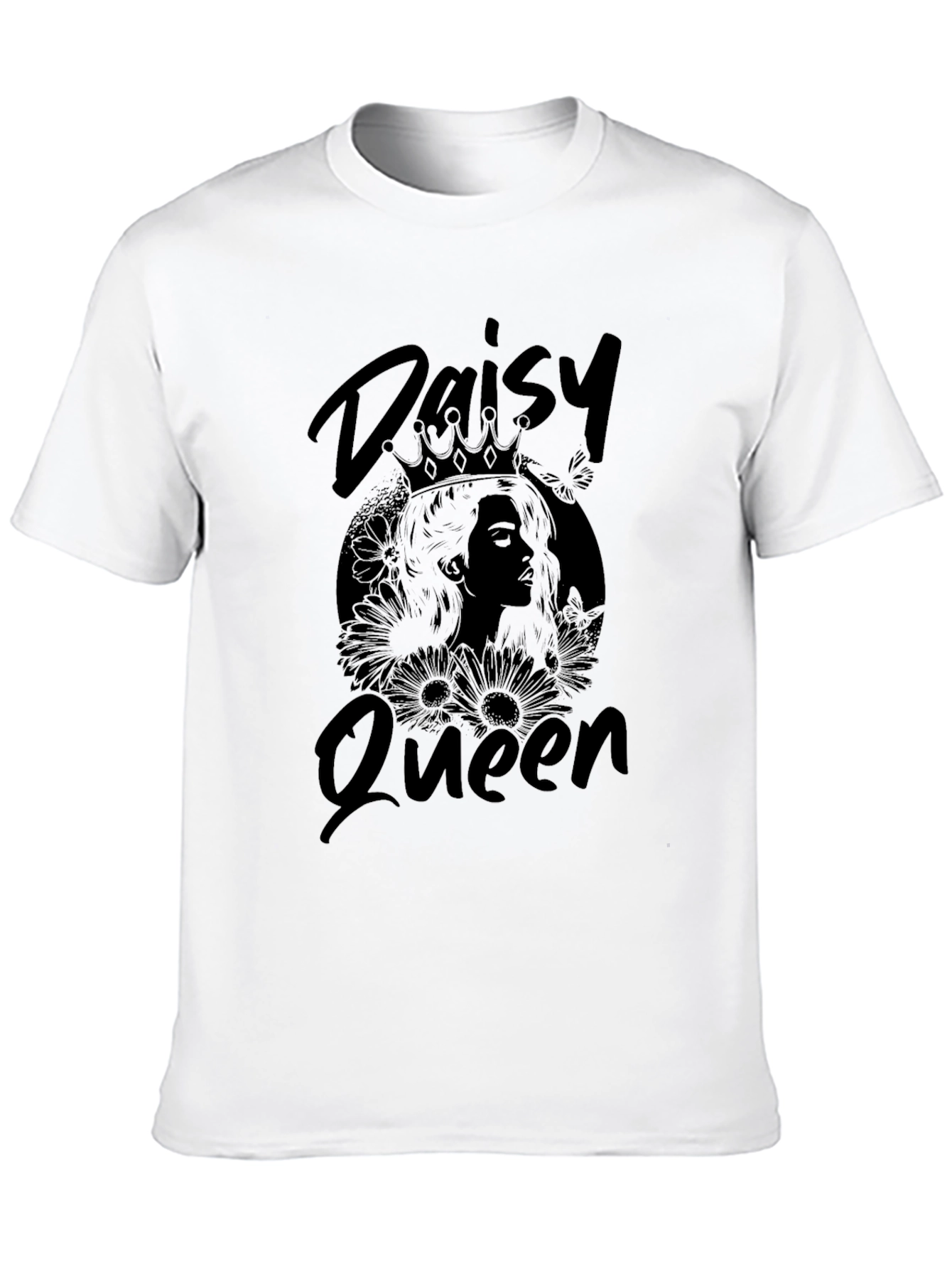 Daisy Queen Black T-Shirt