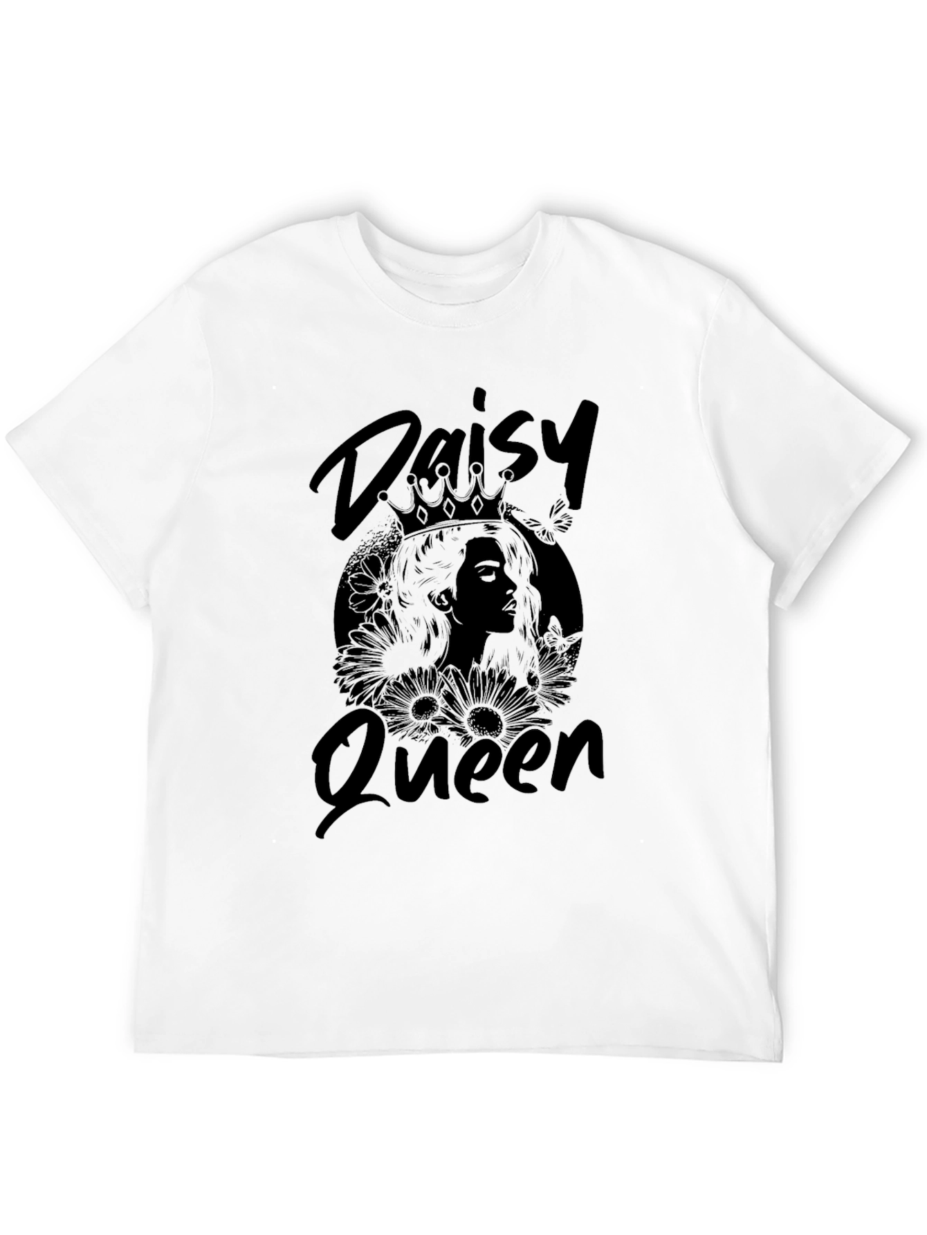 Daisy Queen Black T-Shirt