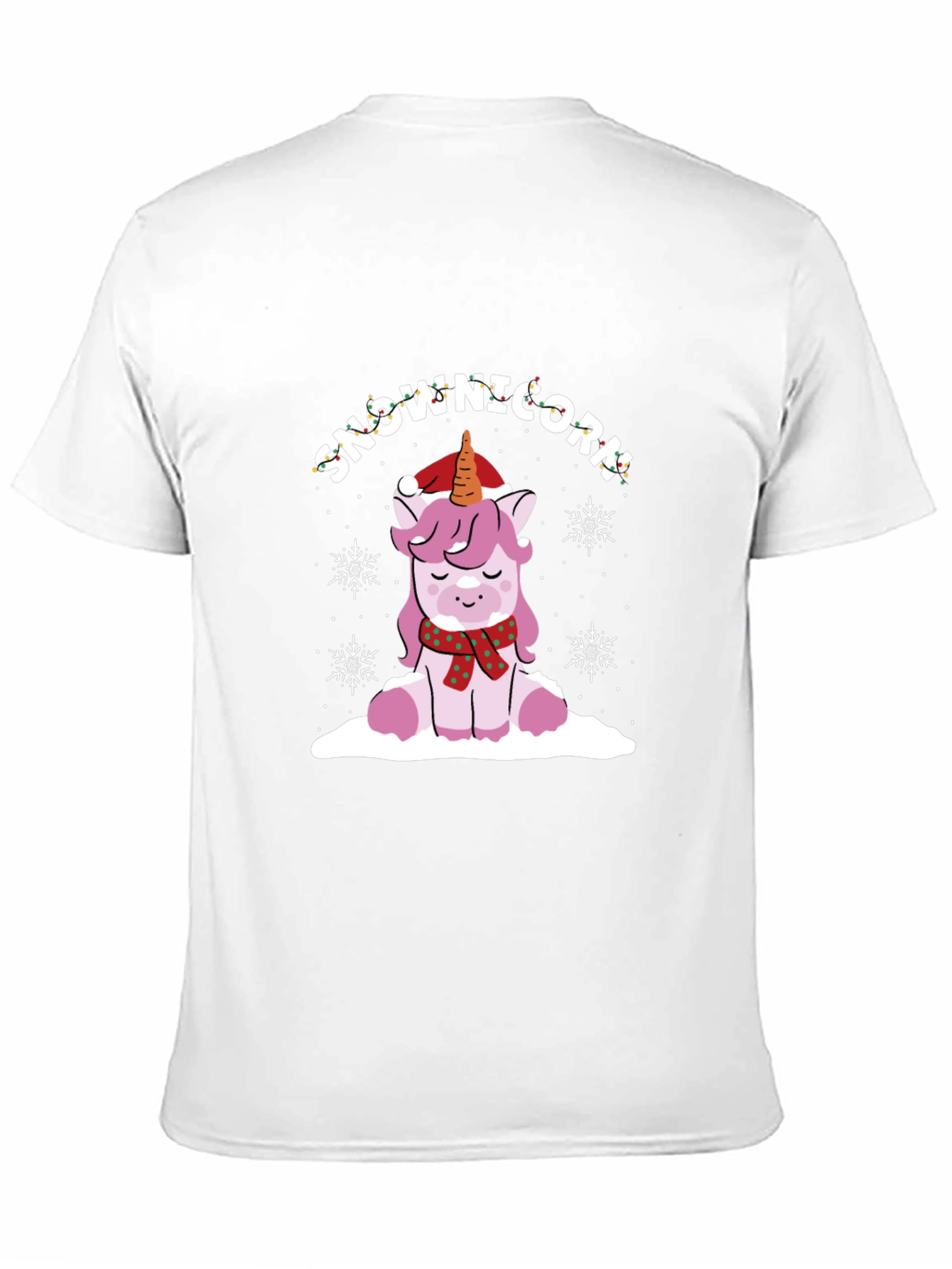 SnowUnicorn Holiday Graphic Tee