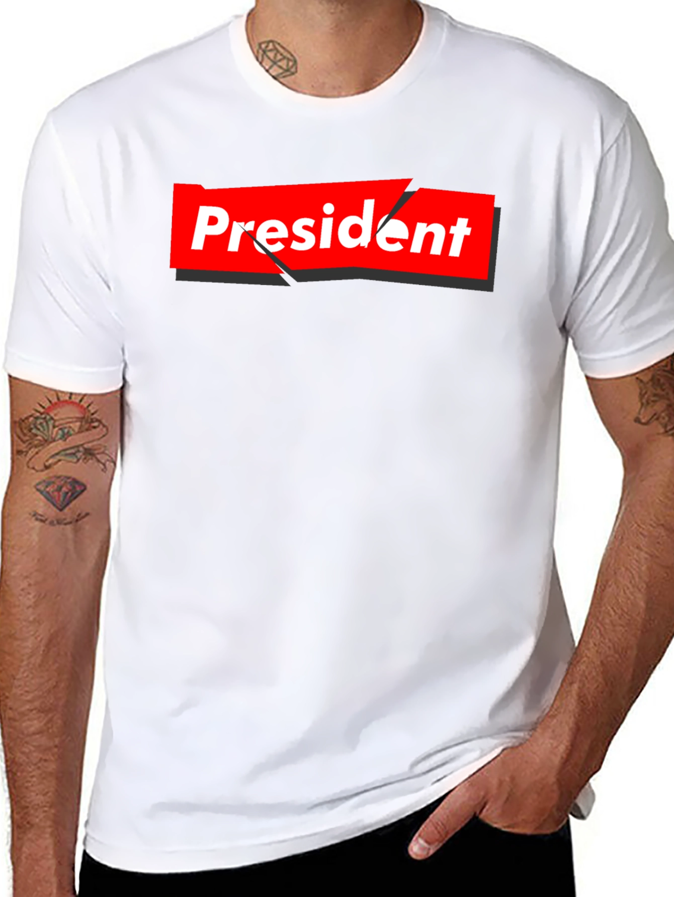 President Graphic Tee - Bold Political Statement T-Shirt