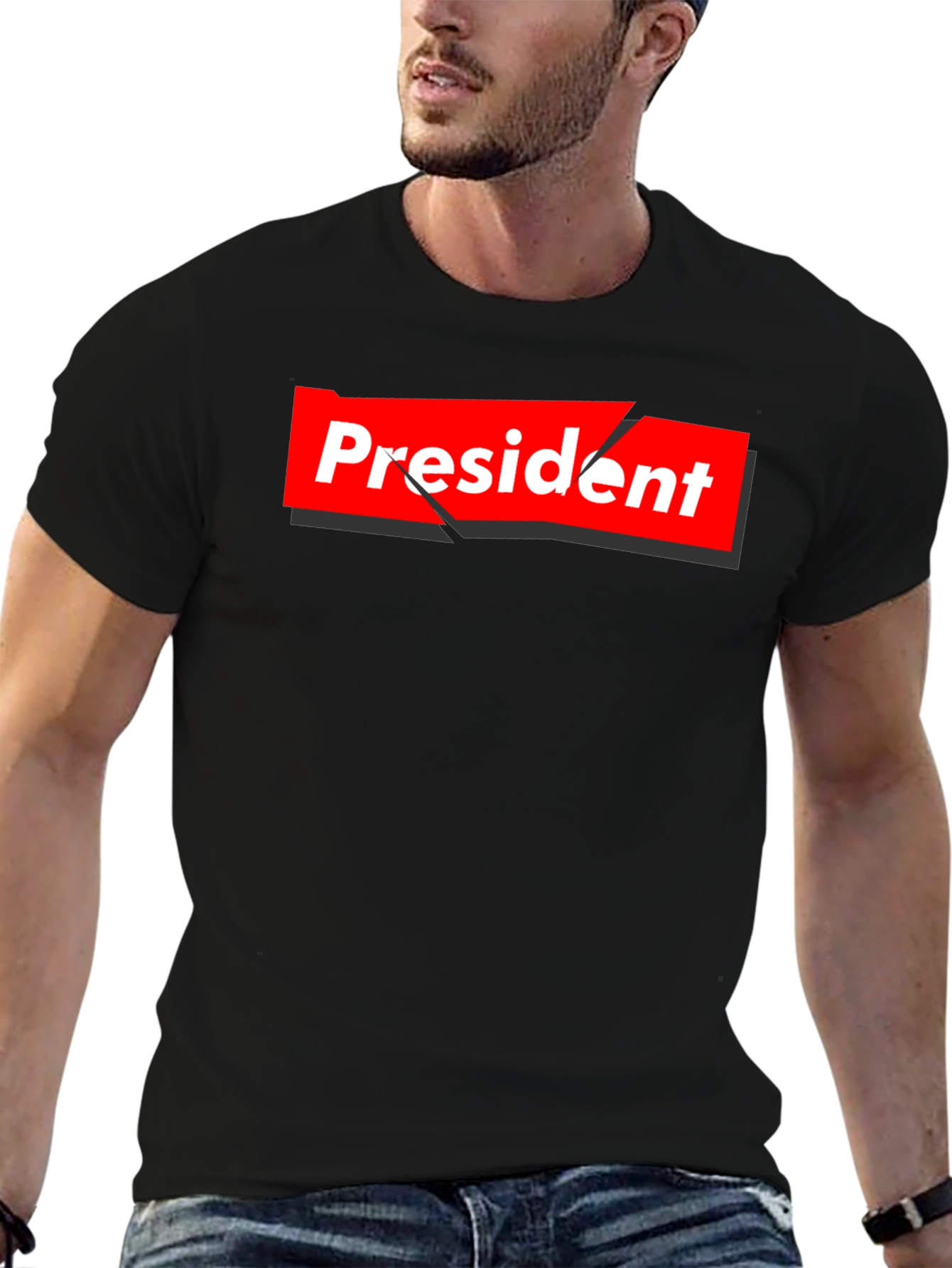President Graphic Tee - Bold Political Statement T-Shirt