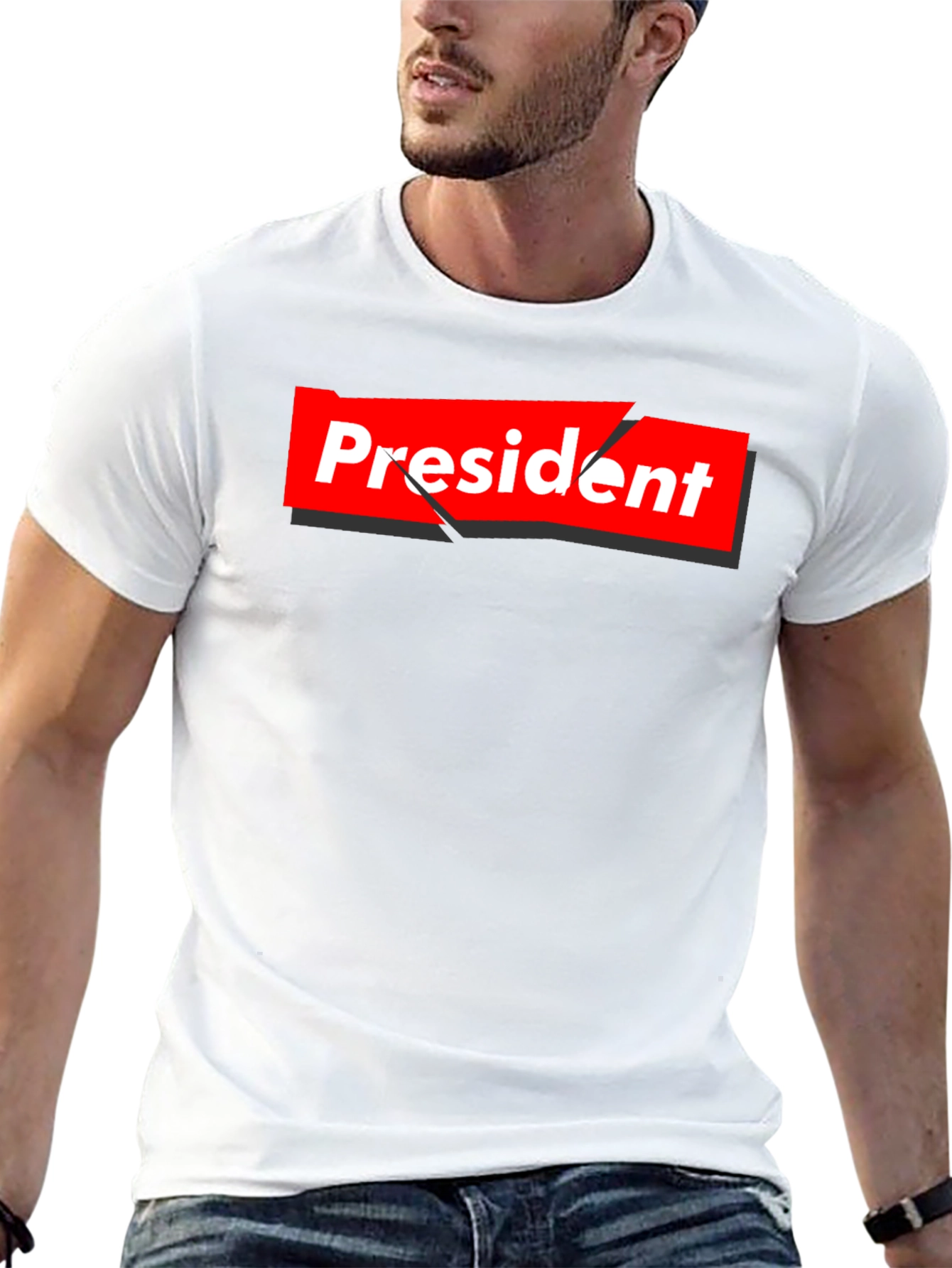 President Graphic Tee - Bold Political Statement T-Shirt