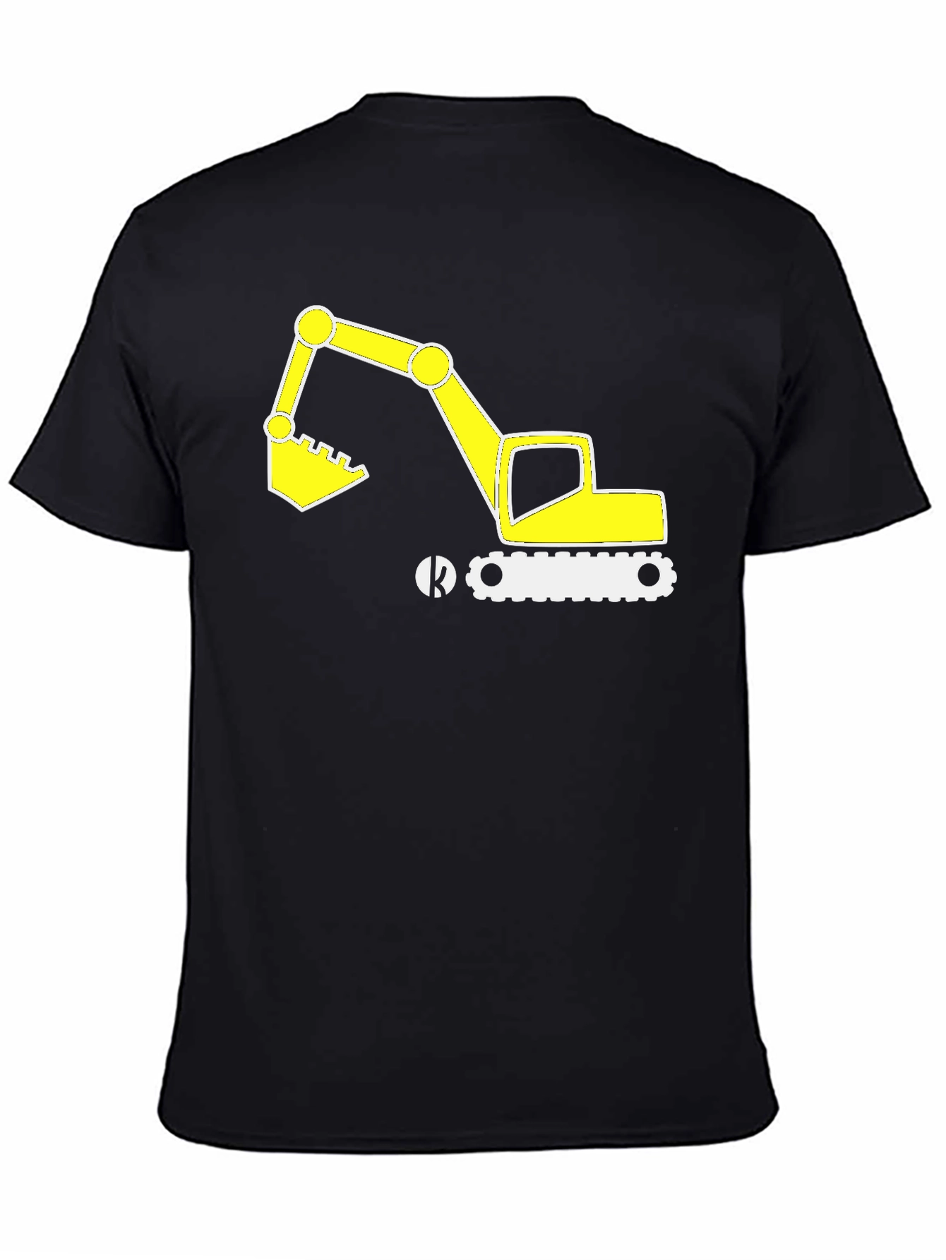 Excavator Graphic Tee - Construction Vehicle T-Shirt