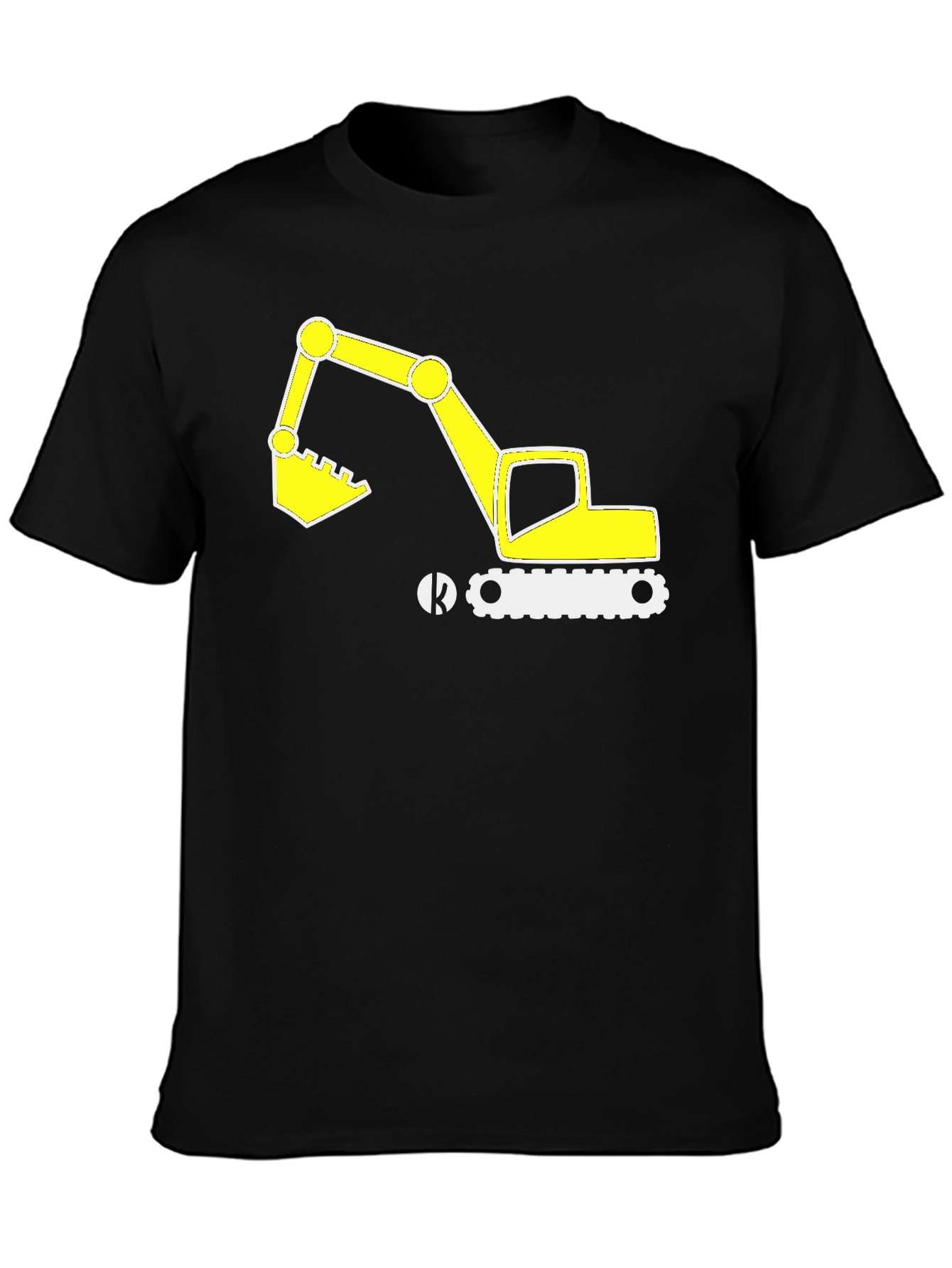 Excavator Graphic Tee - Construction Vehicle T-Shirt