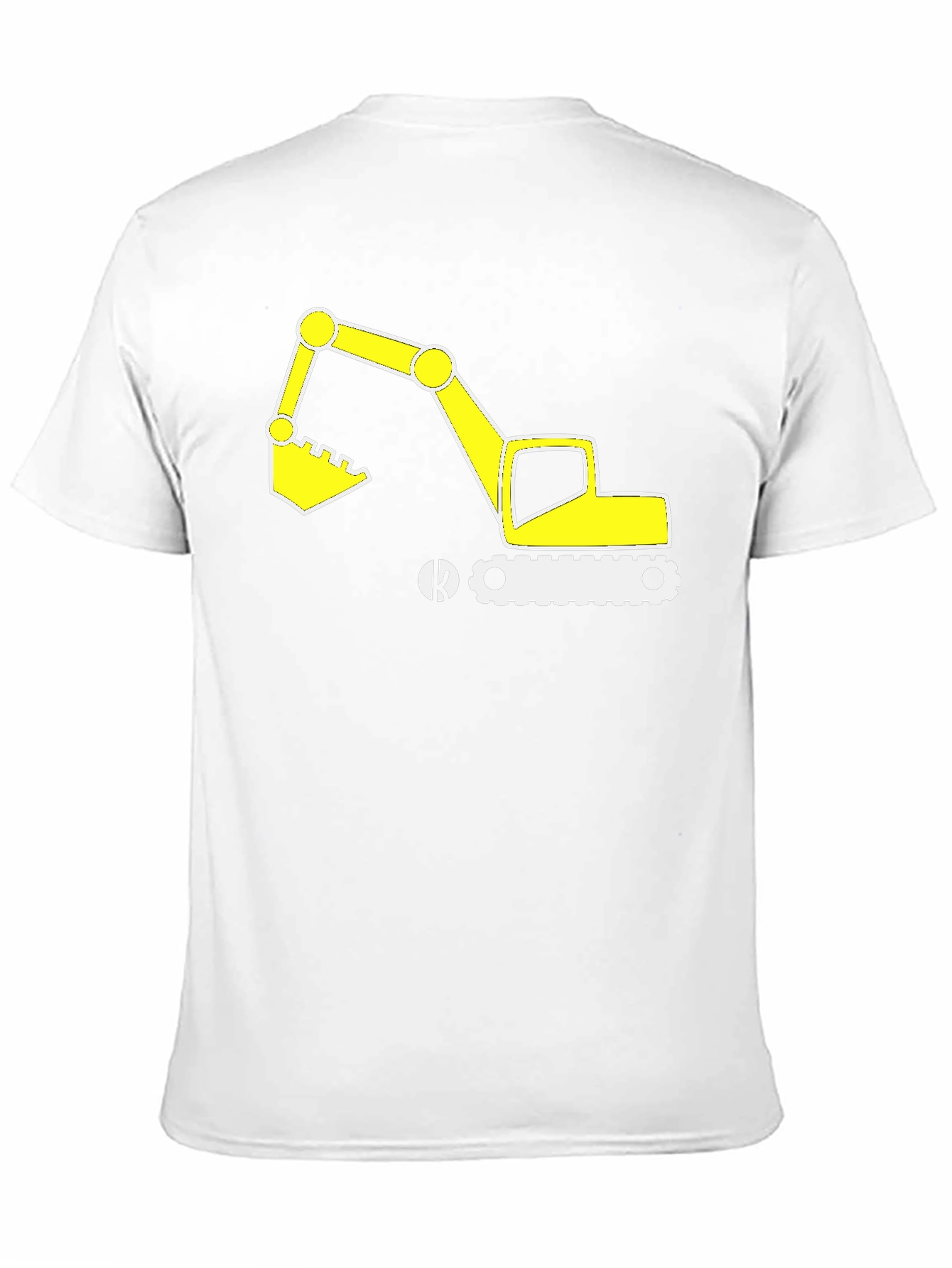 Excavator Graphic Tee - Construction Vehicle T-Shirt