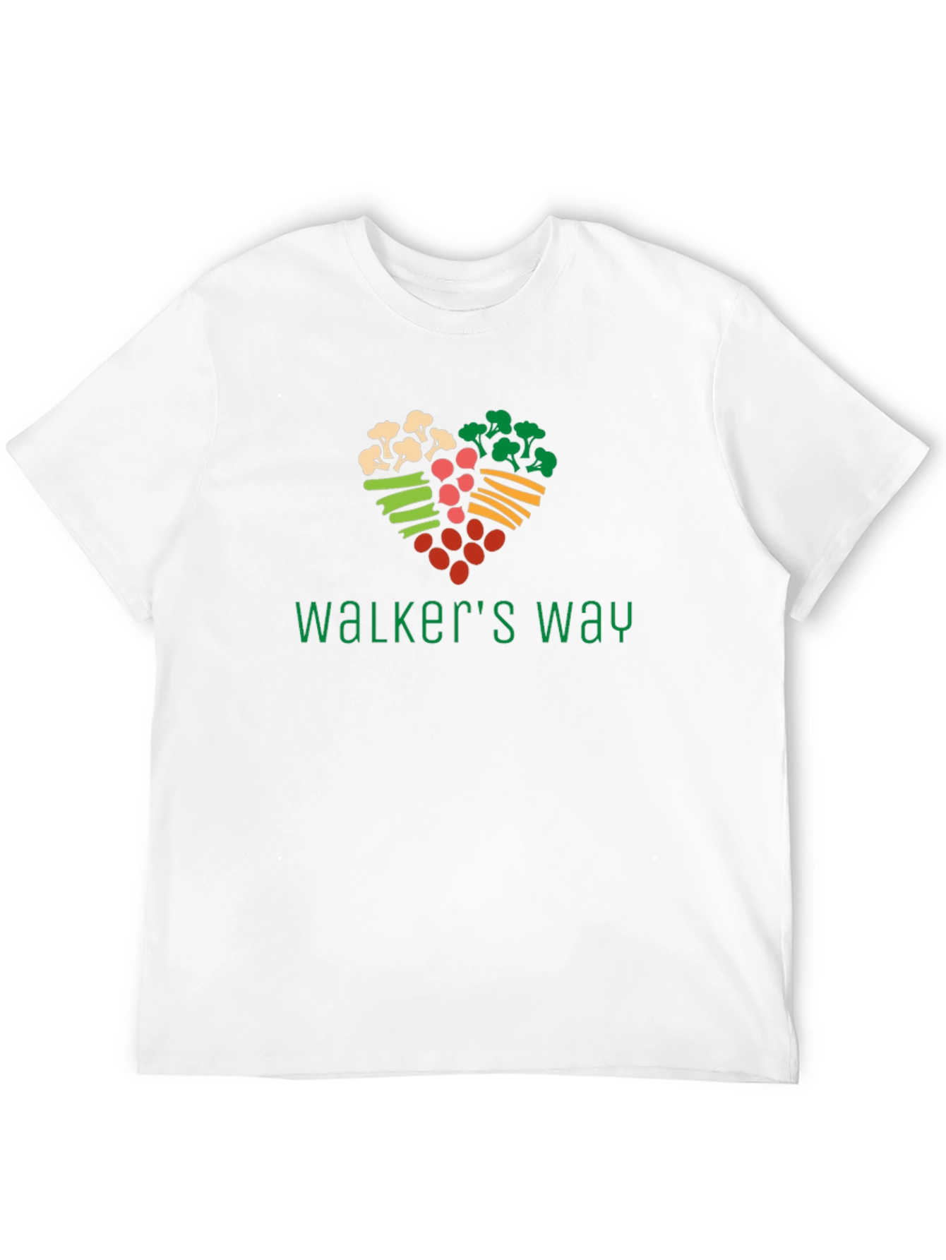 Walkers Way Vegetable Heart Graphic Tee