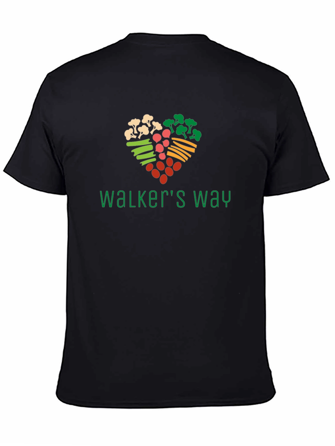 Walkers Way Vegetable Heart Graphic Tee