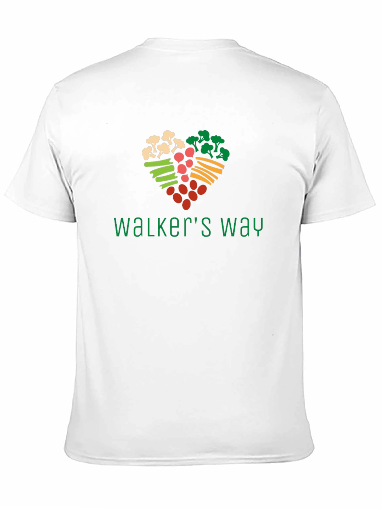 Walkers Way Vegetable Heart Graphic Tee