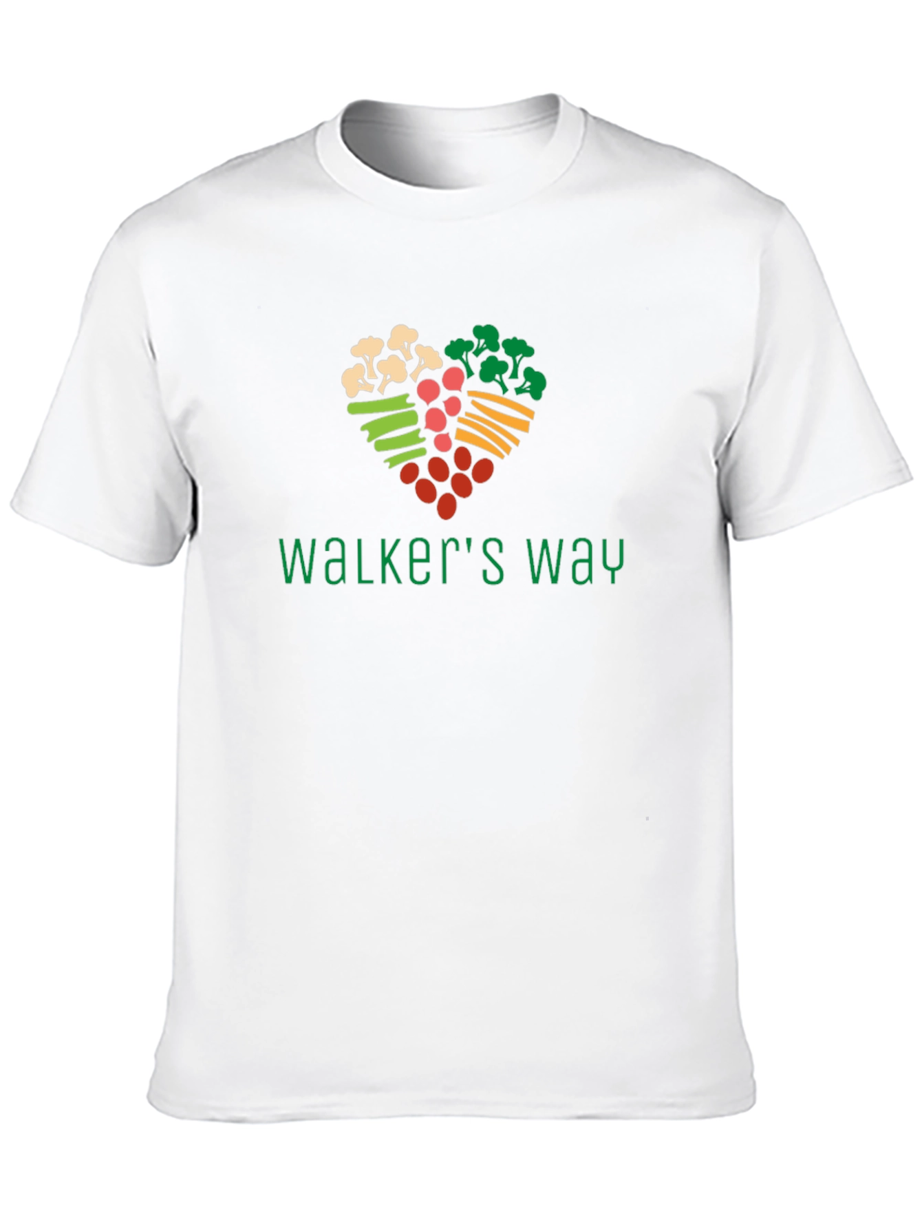 Walkers Way Vegetable Heart Graphic Tee