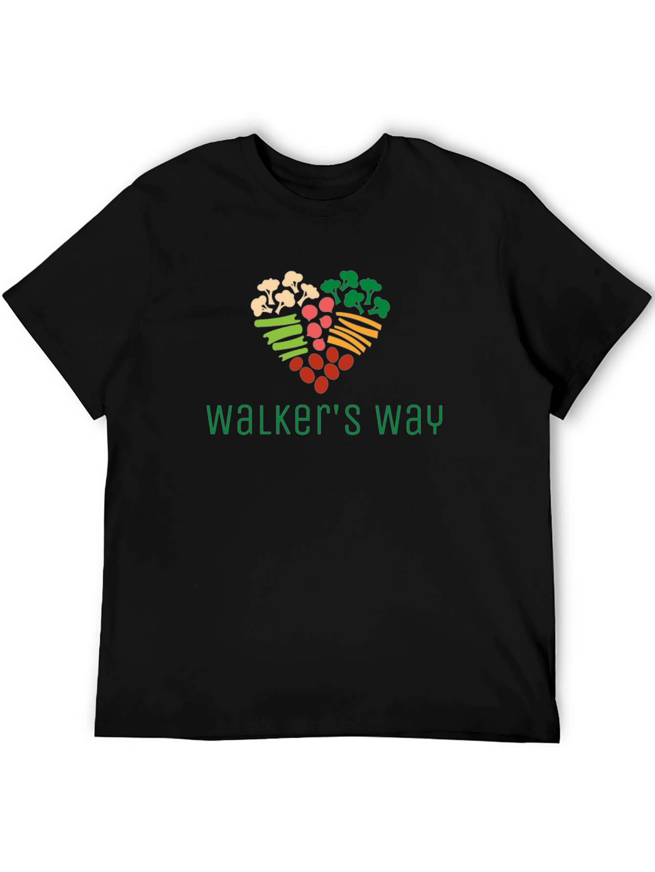Walkers Way Vegetable Heart Graphic Tee