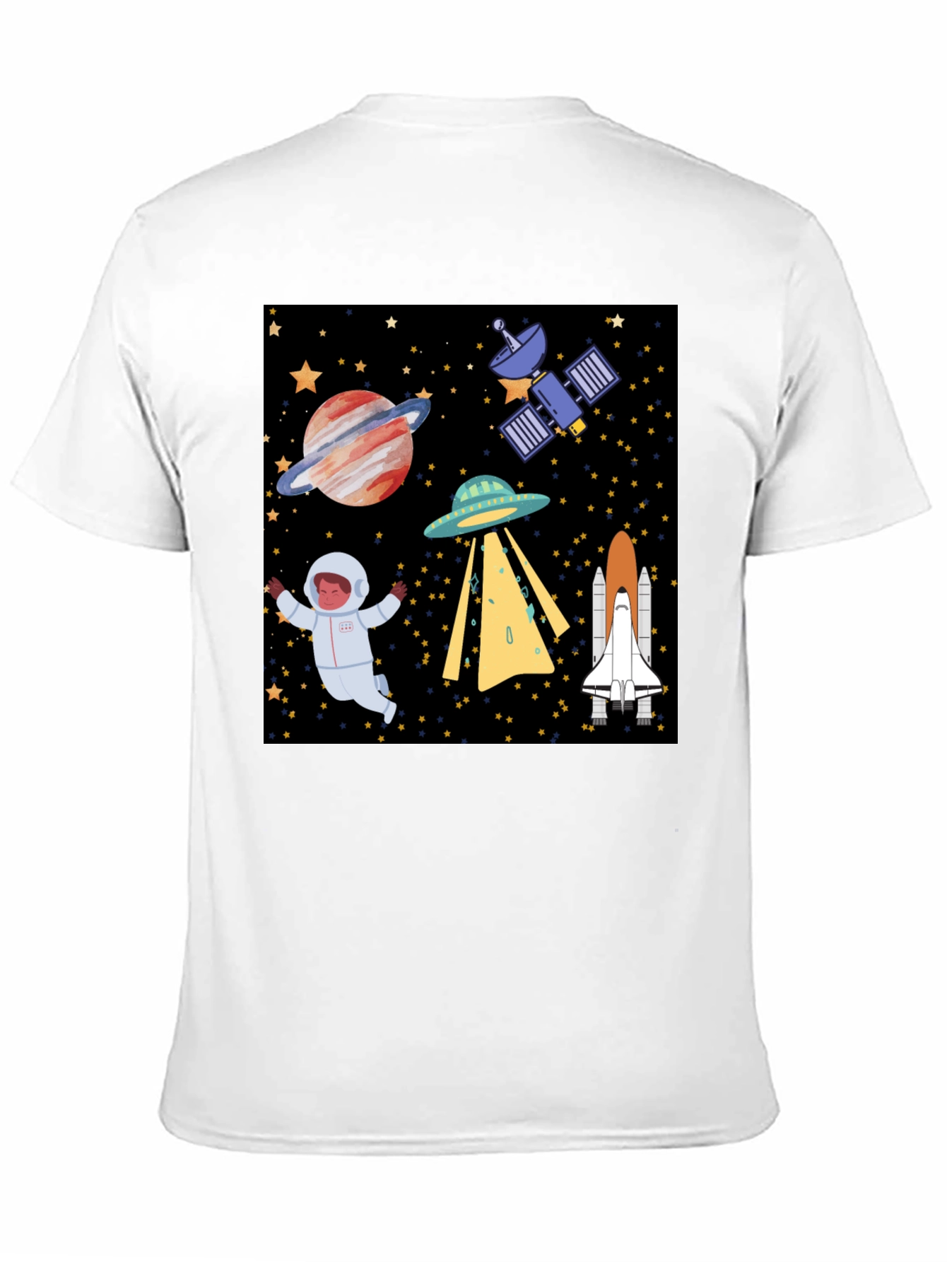 Space Exploration Graphic T-Shirt