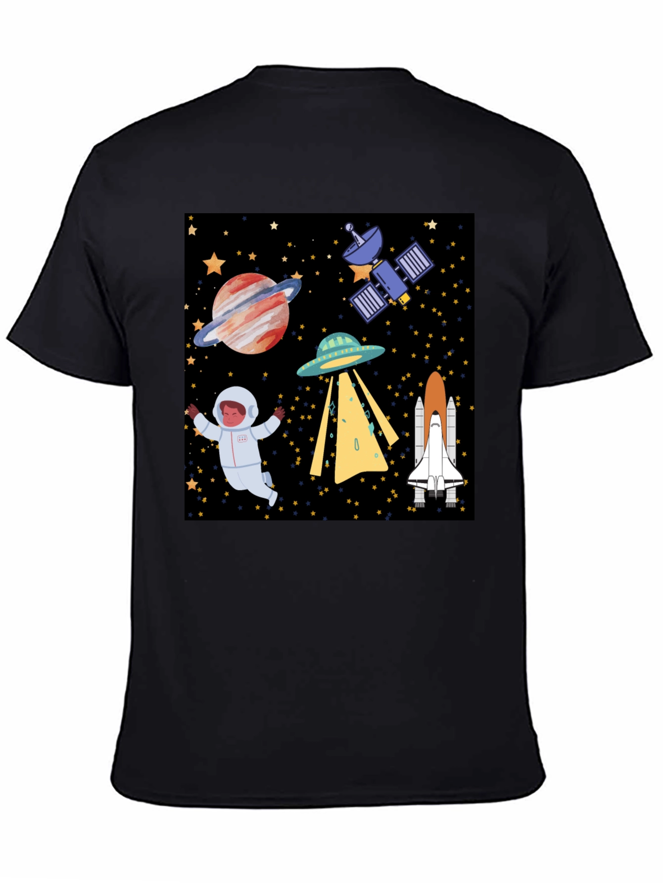Space Exploration Graphic T-Shirt