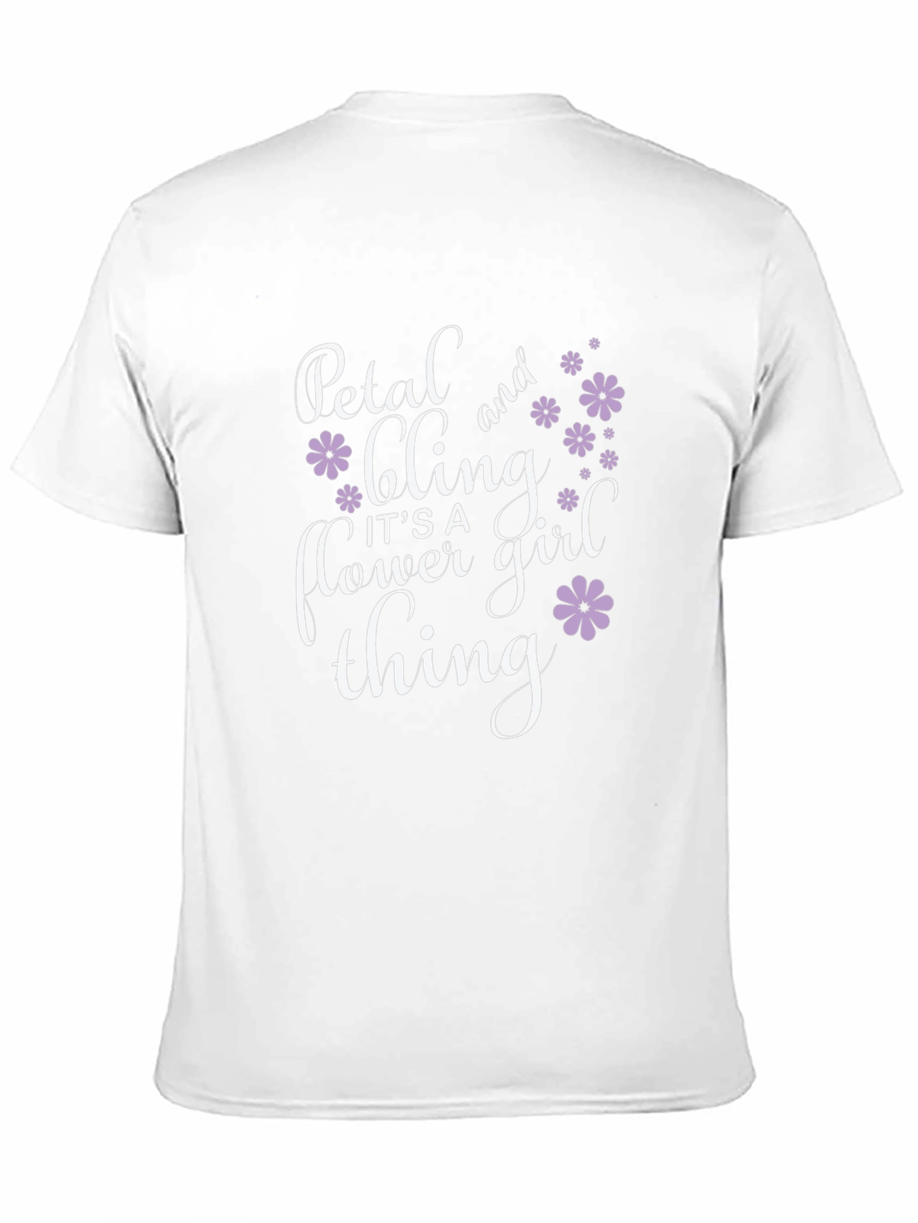 Petal & Bling Flower Girl Graphic Tee