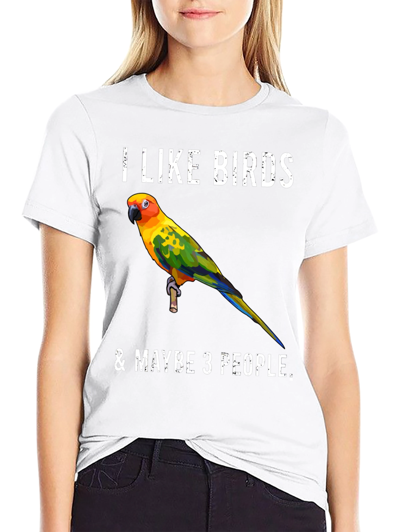 I Like Birds & Maybe 3 People T-Shirt