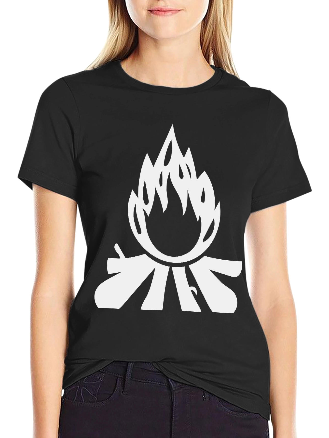 Campfire Graphic Tee - Cozy Style