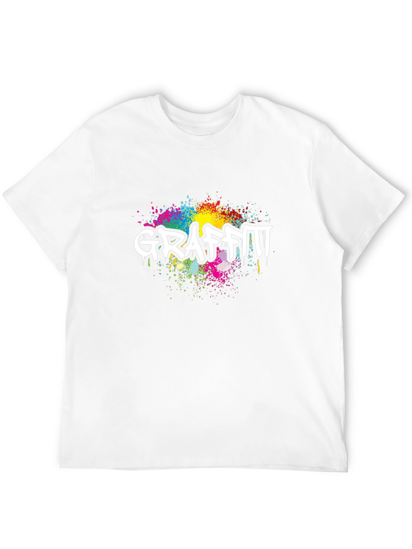 Graffiti Splash T-Shirt - Bold Graphic Tee