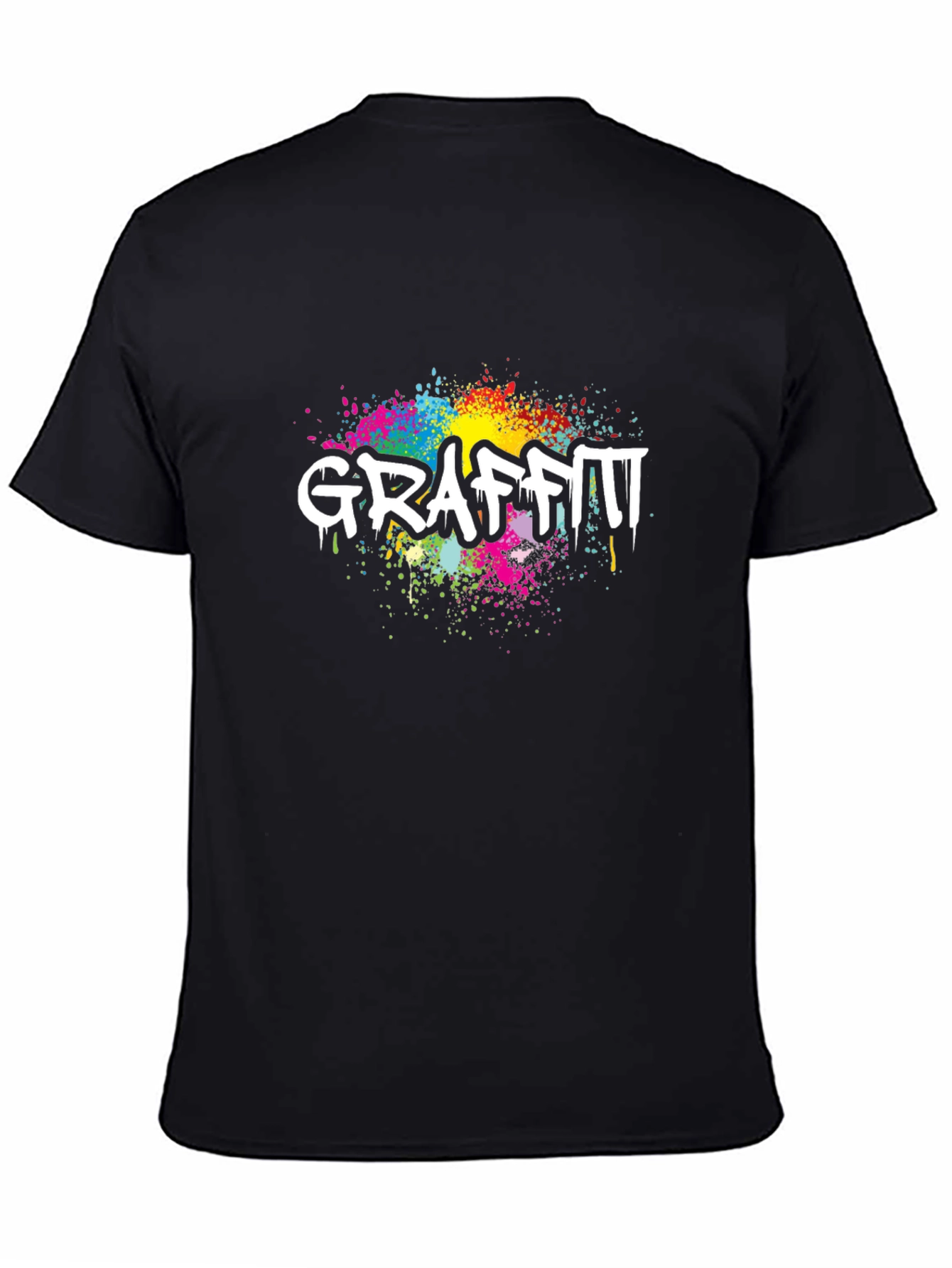 Graffiti Splash T-Shirt - Bold Graphic Tee