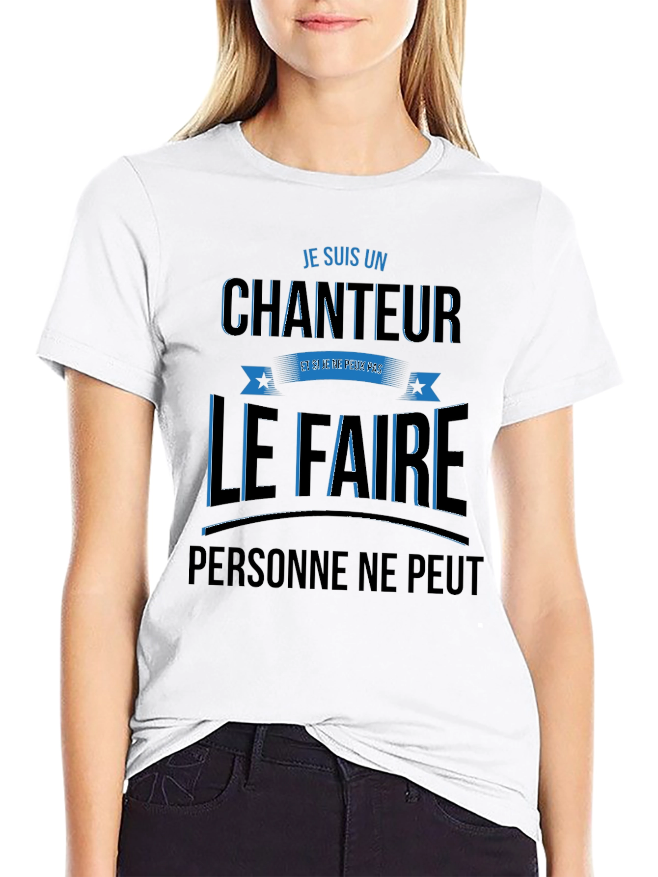 Je Suis Un Chanteur Graphic T-Shirt