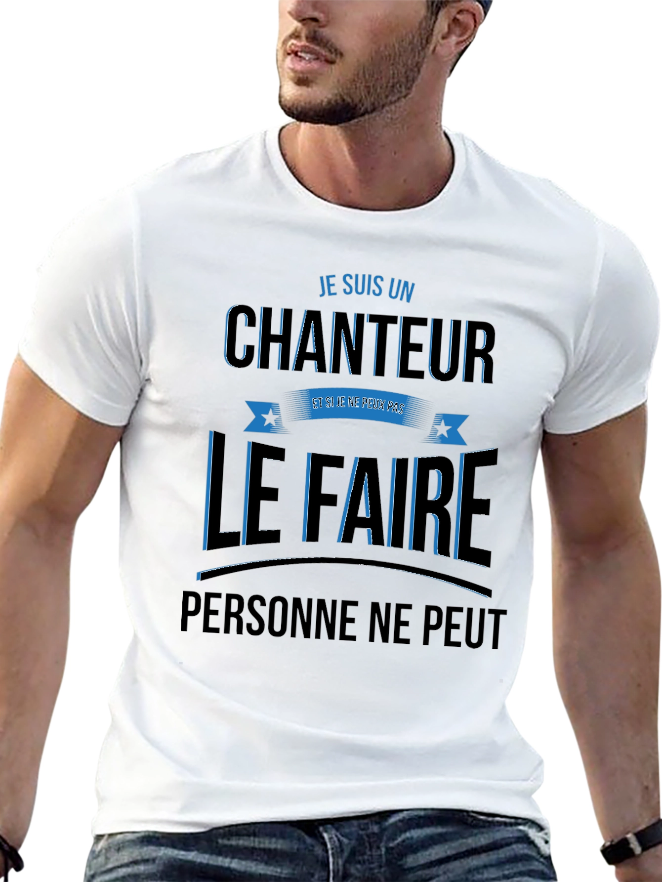 Je Suis Un Chanteur Graphic T-Shirt