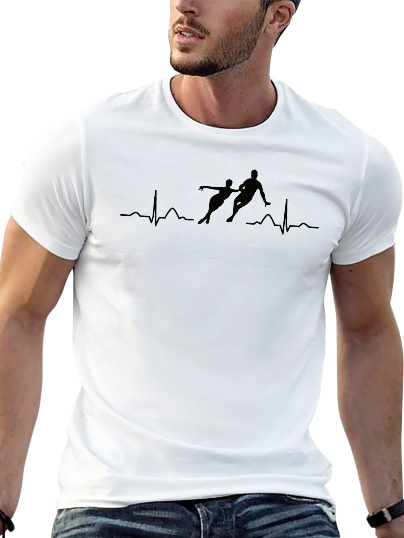 Soccer Heartbeat T-Shirt