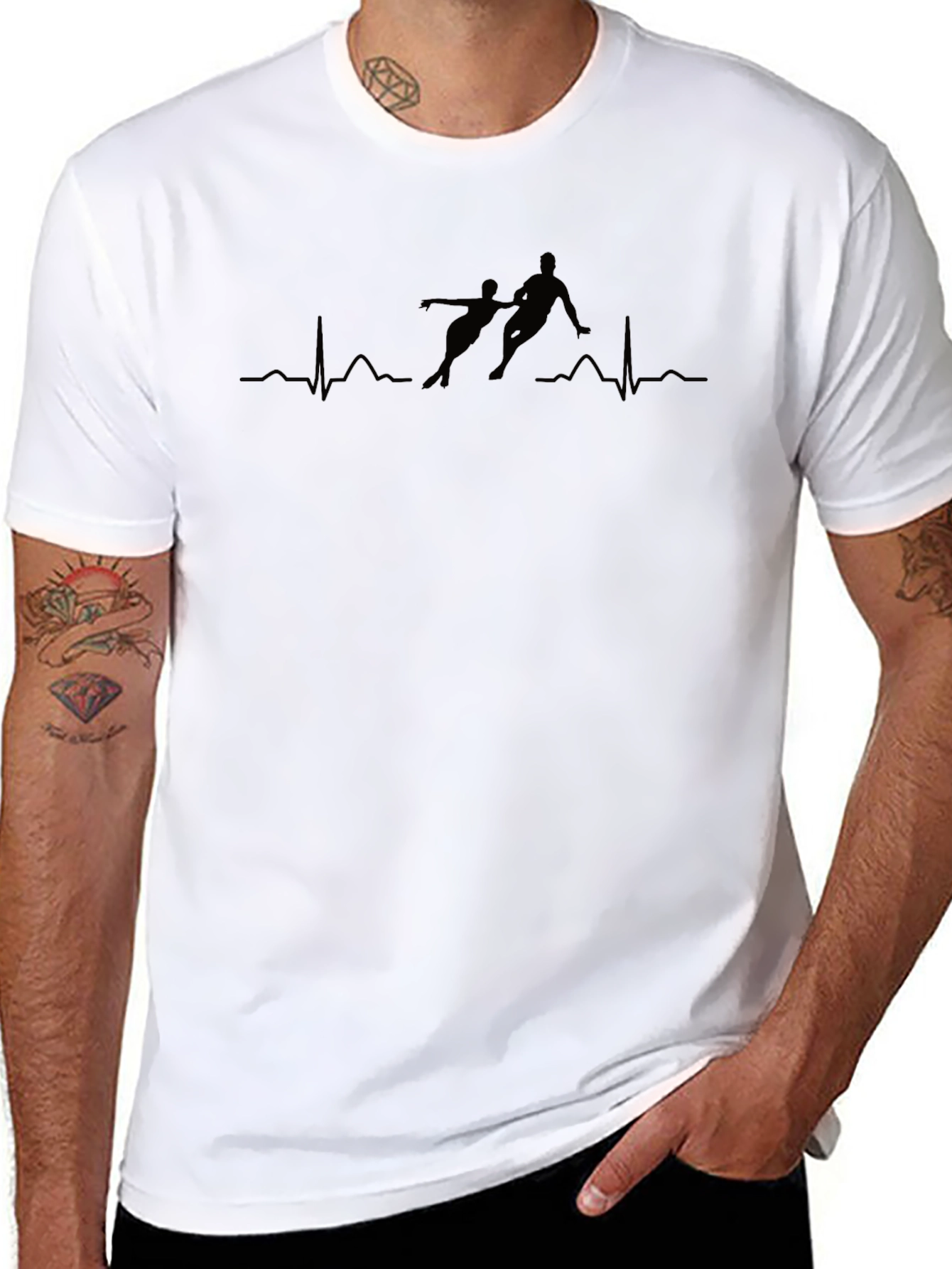 Soccer Heartbeat T-Shirt