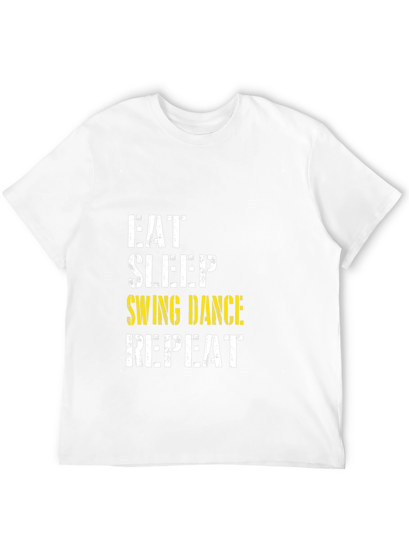 Eat Sleep Swing Dance Repeat Graphic Tee