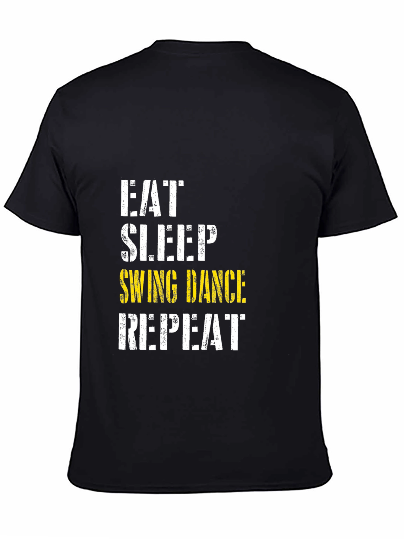 Eat Sleep Swing Dance Repeat Graphic Tee