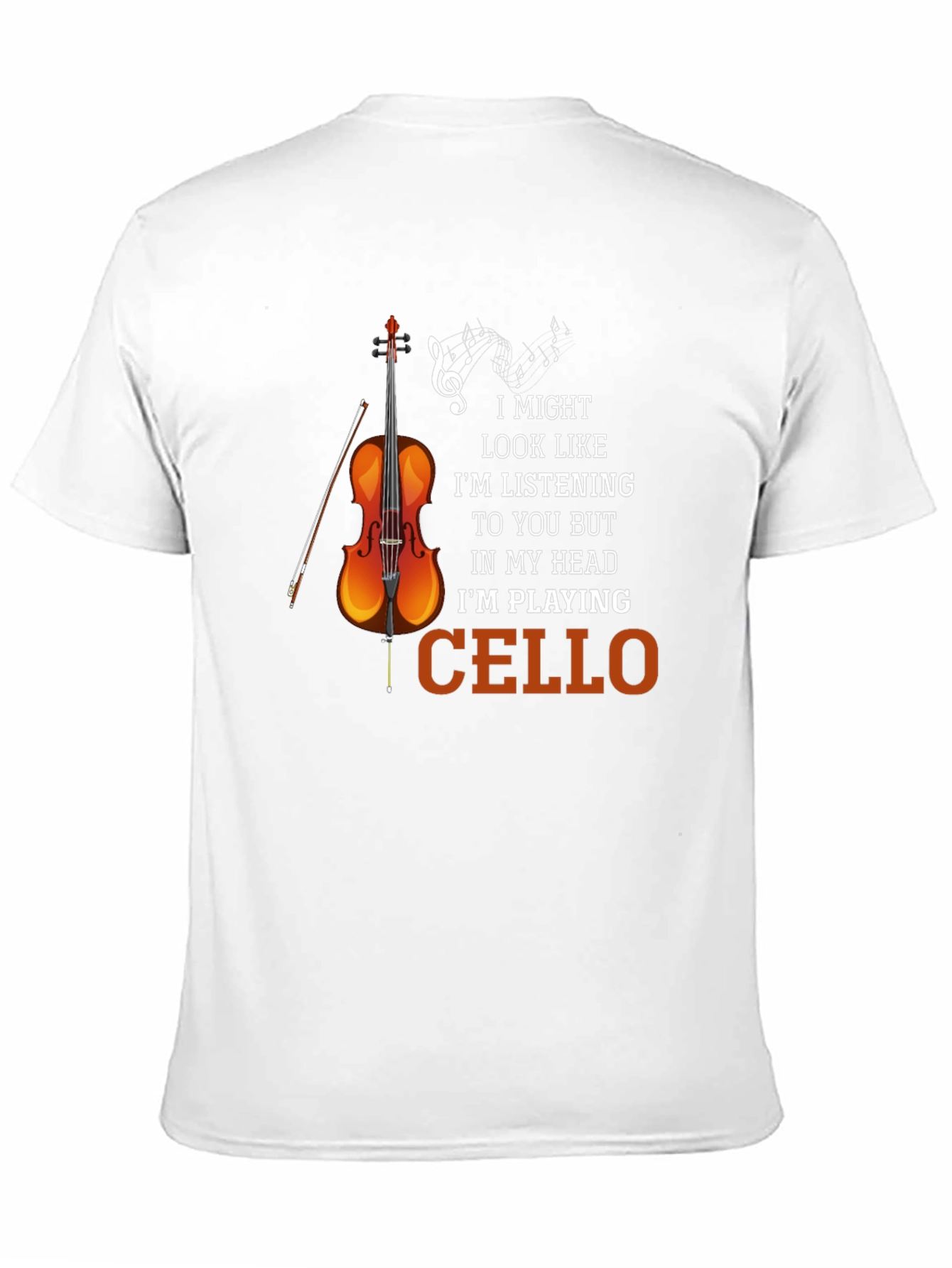 Cello Player T-Shirt Funny Musician Tee