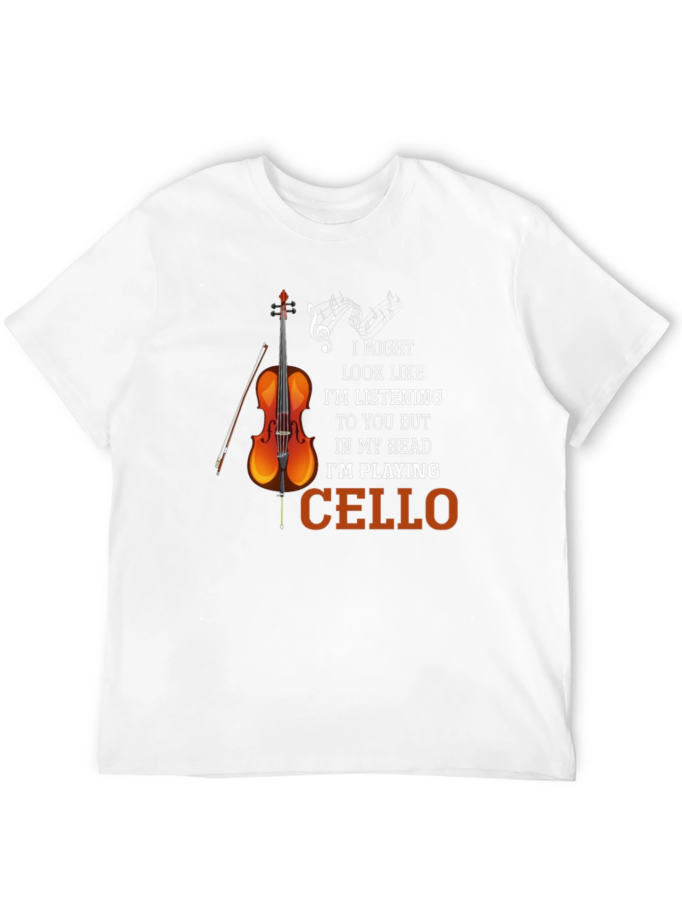 Cello Player T-Shirt Funny Musician Tee
