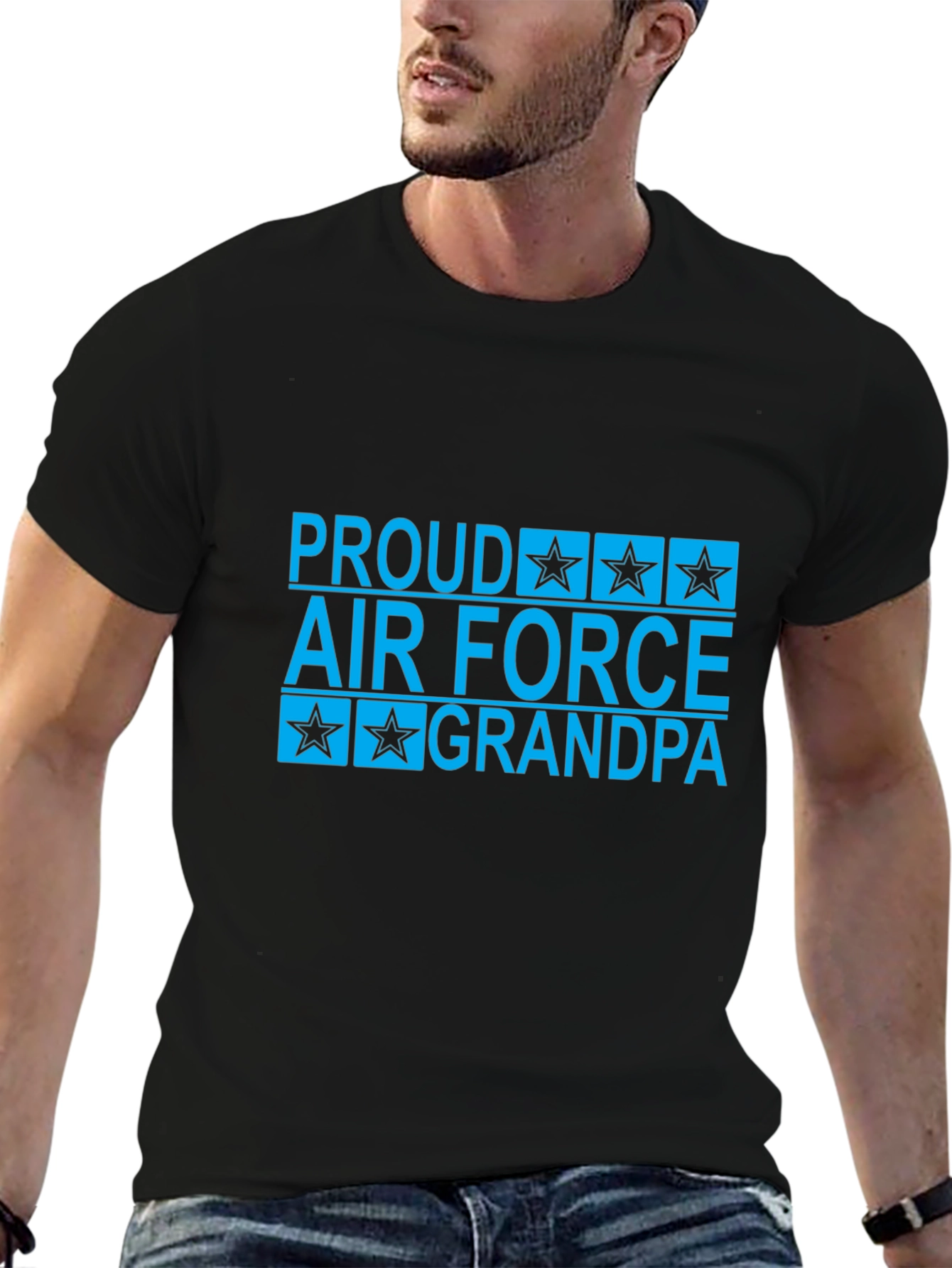 Proud Air Force Grandpa T-Shirt