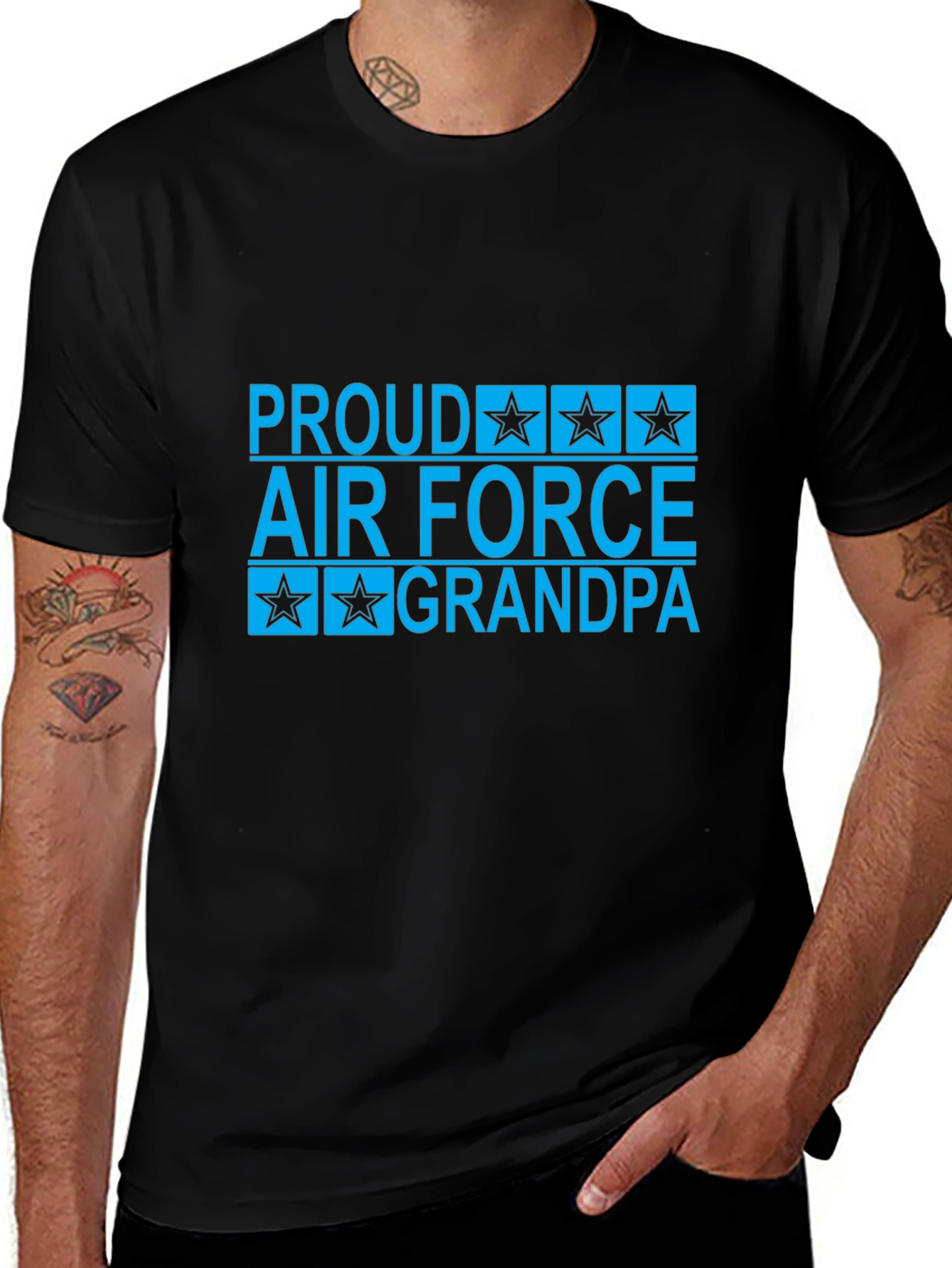 Proud Air Force Grandpa T-Shirt