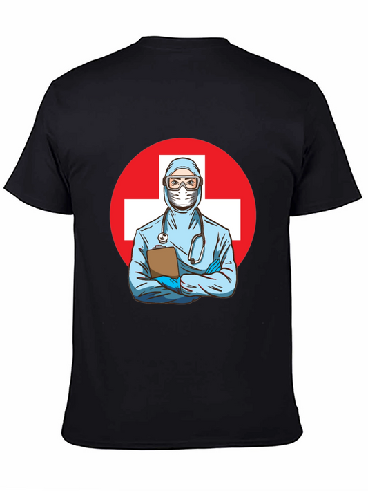 Doctor Graphic Tee - Black T-Shirt