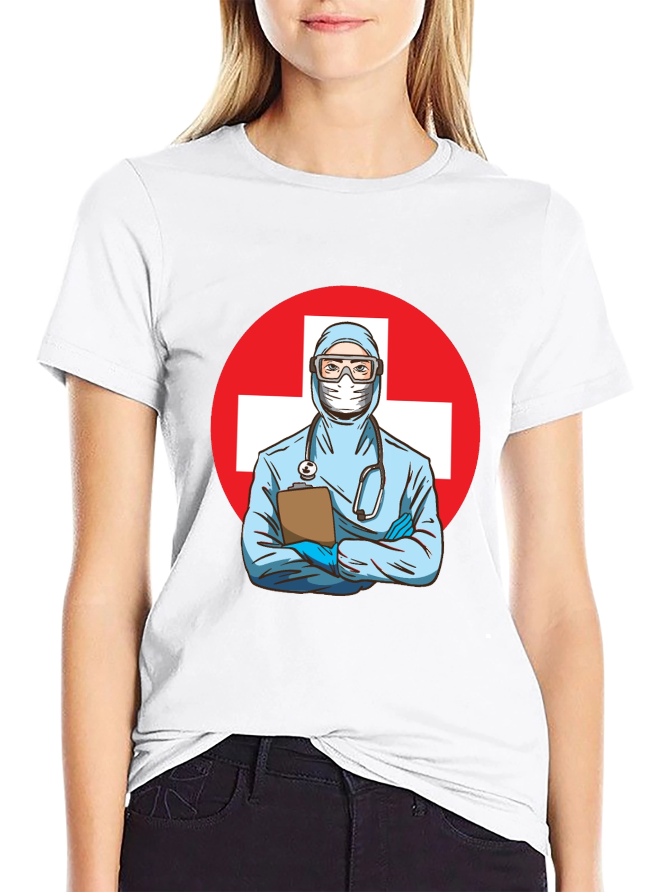 Doctor Graphic Tee - Black T-Shirt